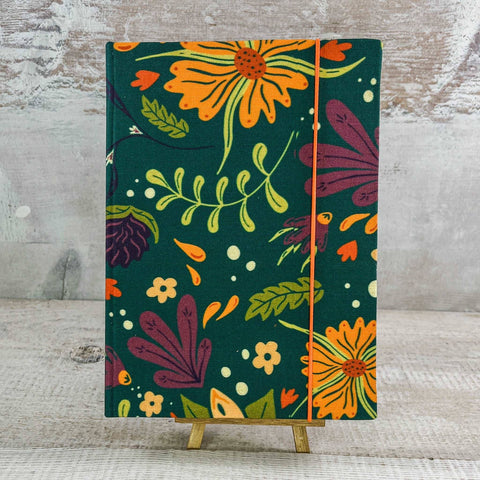 Notizbuch - Herbstgarten BulletJournal Kreativ Werkstatt 24 Orange
