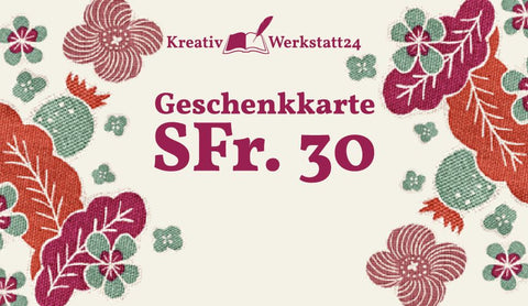 Geschenkgutschein Geschenkgutschein Kreativ Werkstatt 24 SFr. 30.00