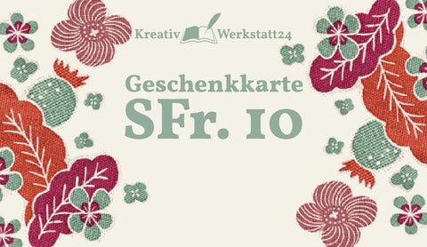Geschenkgutschein Geschenkgutschein Kreativ Werkstatt 24 SFr. 10.00