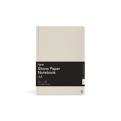 Karst - Kollektion Steinpapier - A5 Notizbuch Dot Sketchbook IC Design Stone