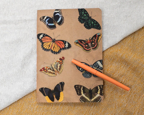 Notizheft A5 - Schmetterling Notizhefte Kreativ Werkstatt 24
