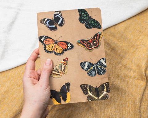 Notizheft A5 - Schmetterling Notizhefte Kreativ Werkstatt 24