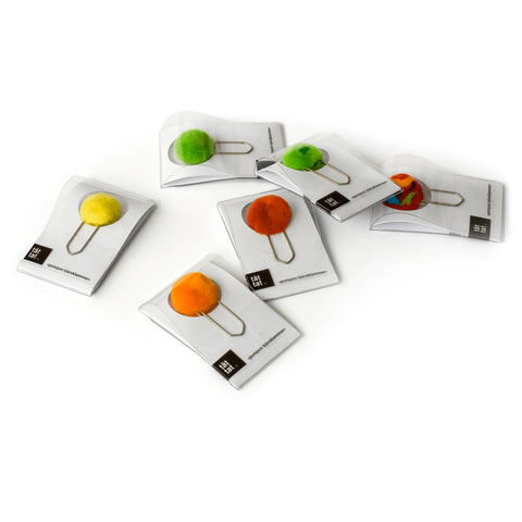 Tät-Tat | Pompon-Büroklammern Kugelschreiber IC Design