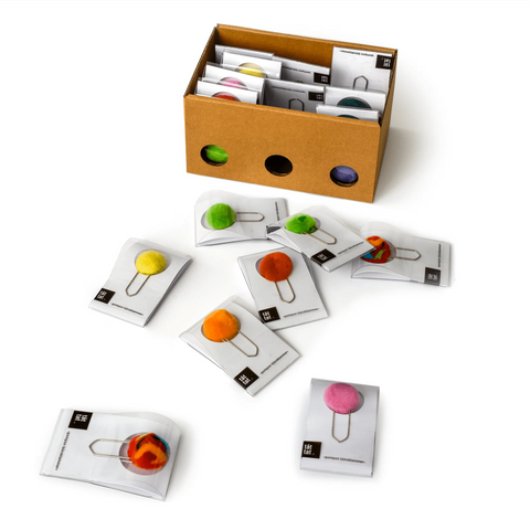Tät-Tat | Pompon-Büroklammern Kugelschreiber IC Design