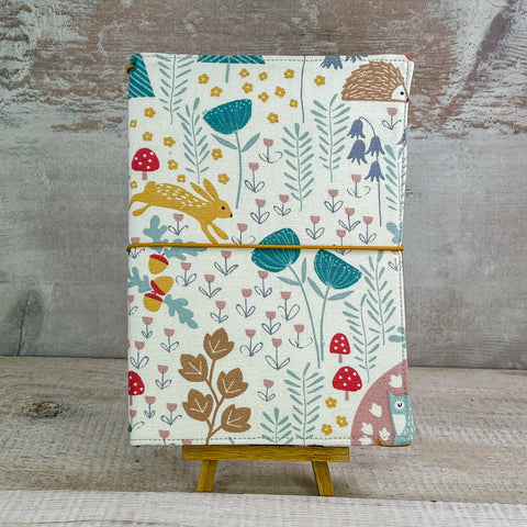 Travel- und ArtJournal A5 Hülle - Waldtiere Traveljournals Kreativ Werkstatt 24