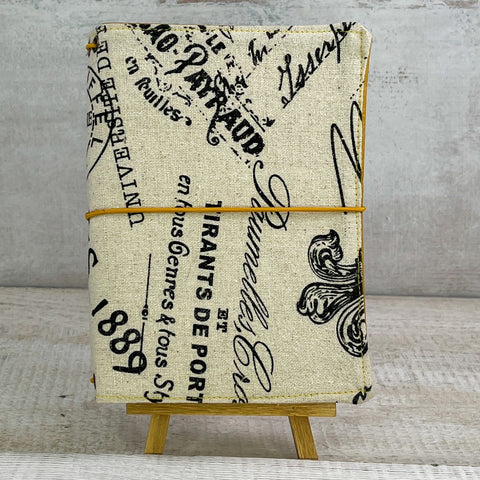 Travel- und ArtJournal Hülle A6 - Paris Traveljournals Kreativ Werkstatt 24