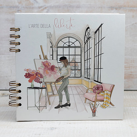Workshop: Binde dein eigenes Sketchbuch Workshop Kreativ Werkstatt 24 vor Ort-Samstag 18. April 2026 | 13-17 Uhr
