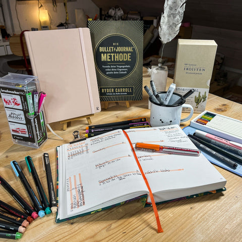 Workshop - Bullet Journal mit Achtsamkeit verbinden Workshop Kreativ Werkstatt 24