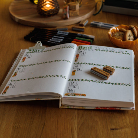 Workshop - Bullet Journal mit Achtsamkeit verbinden Workshop Kreativ Werkstatt 24 vor Ort-Samstag, 17. Januar 2026 | 13.00-17.00 Uhr