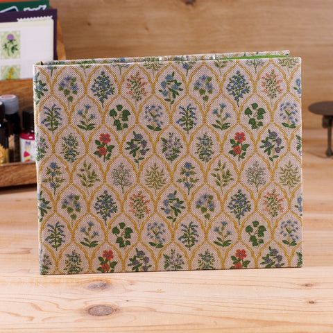 Zeichenmappe mit Klemme 23x17 cm - Pflanzen Notizblock Kreativ Werkstatt 24