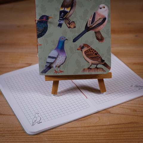Notizheft A6 - Gartenvögel