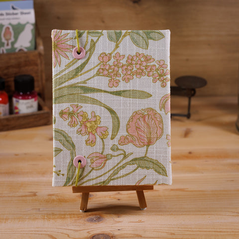 Kalender / Tagebuch - Leinen Blüten
