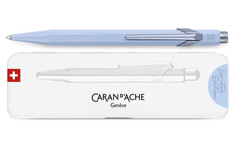 CARAN D'ACHE 849 Kugelschreiber | Claim your Style 4 | polarblau Kugelschreiber Papedis 