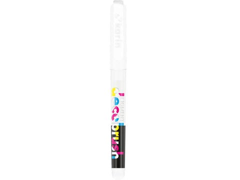 KARIN Pigment Deco Brush - weiss Kugelschreiber Papedis 
