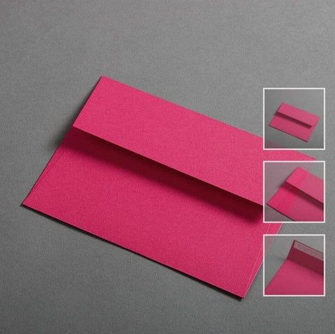Kuvert 114x162 - Hot Pink Kuvert Kuenzli Papier 