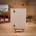 Notizbuch - beige Muster Notizbuch Kreativ Werkstatt 24 