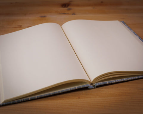 Notizbuch - Blau Notizbuch Kreativ Werkstatt 24 