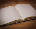 Notizbuch - blaue Blüten Notizbuch Kreativ Werkstatt 24 