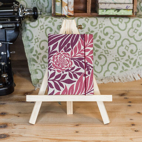 Notizbuch - Blüten rot II Notizbuch Kreativ Werkstatt 24 