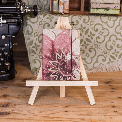 Notizbuch - Blüten rot Notizbuch Kreativ Werkstatt 24 