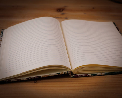 Notizbuch - Blütenranken Notizbuch Kreativ Werkstatt 24 