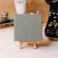 Notizbuch - Jacquard - Tannengrün Notizbuch Kreativ Werkstatt 24 