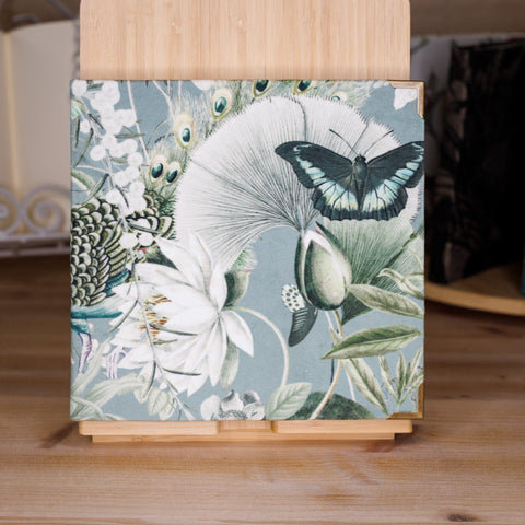 Notizbuch - Schmetterling & Pfau (Samt) Notizbuch Kreativ Werkstatt 24 
