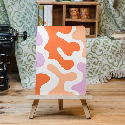 Notizheft A5 - Abstrakt Achtsamkeit Kreativ Werkstatt 24 