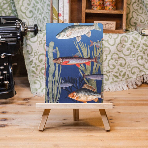 Notizheft A5 - Fische Notizheft Kreativ Werkstatt 24 Liniert 