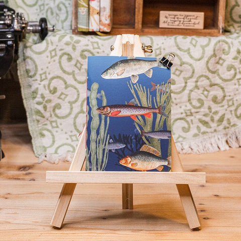 Notizheft A6 - Fische Notizheft Kreativ Werkstatt 24 Blanko 