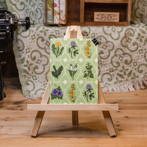 Notizheft A6 - Wildkräuter Notizheft Kreativ Werkstatt 24 