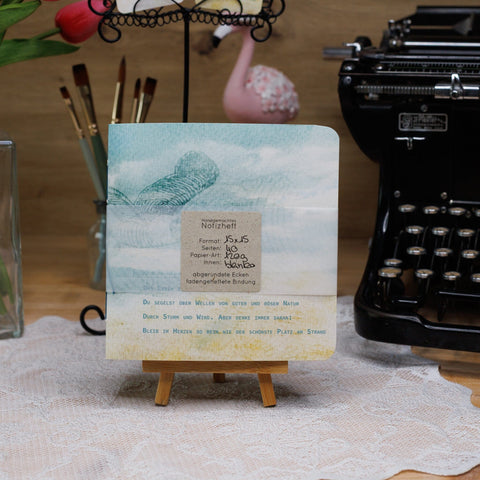 Notizheft quadratisch - Meeresbrise Notizheft Kreativ Werkstatt 24 