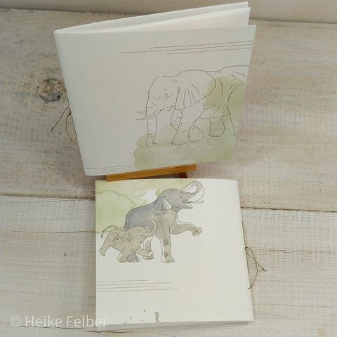 Schreibheft - Elefant Notizhefte Kreativ Werkstatt 24 Elefant 