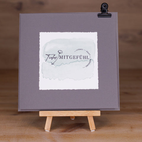 Tiefes Mitgefühl Karten Kreativ Werkstatt 24 