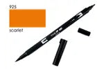 TOMBOW Dual Brush Pen ABT | Farbset zur Frühlingswiese Kollektion Kugelschreiber Papedis scharlachrot ABT 925 